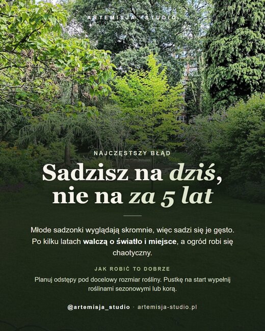 Post studia architektury krajobrazu