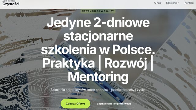 Strona Akademia Czystości